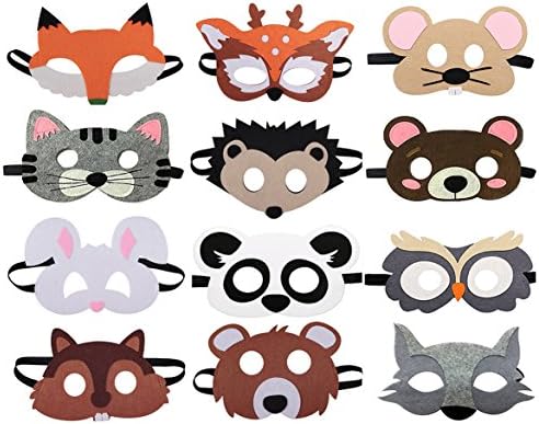 Paw Patrol Toys Puppy Party Masks Birthday - Paw Patrol Party Supplies for Kids (Set of 10)