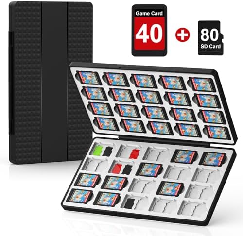 Amazon.com: QuoLumPIA 120 Game Case for Nintendo Switch 2/OLED