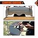 KingCamp Outdoor Portable Cook Station Multifunctional Camping Kitchen Natural Bamboo Oversized Quick Open Easy To Clean Cooking Table with Storage Organizer, Windscreen Hooks for BBQ.