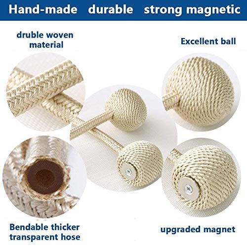 1 YIDIE+Tiebacks+Holdbacks+Decorative+Magnetic