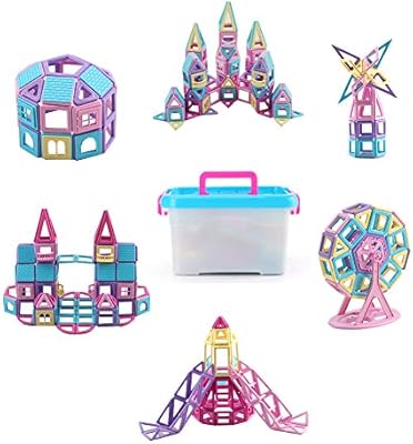 magnetic tiles castle