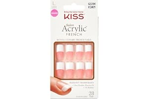 Kiss Salon Acrylic French Kit Team Player Long (2 Pack)
