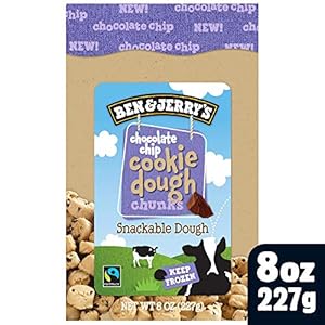 Image of Ben & Jerry's Dough Chunks Chocolate Chip Cookie Dough, 8 oz (frozen)