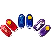 Karen Pryor i-Click Dog Training Clicker, 3 Clickers