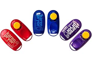KPCT Karen Pryor i-Click Dog Training Clicker, 3 Clickers