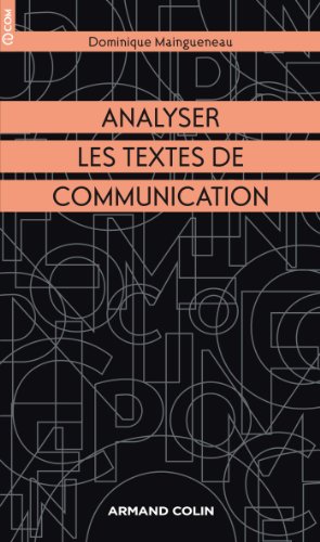 Analyser les textes de communication