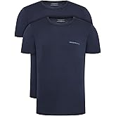 Emporio Armani Mens 2 Pack Crewneck Endurance Tshirt
