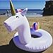 HANMUN Inflatable Unicorn Swimming Pool Float 2018 Summer Inflatable Pool Swim Ring Lounge for Kids in Party Pool Outdoor Beach