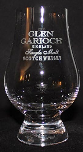 GLENCARIN GLEN GARIOCH DISTILLERY ETCHED GLASS