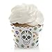 Day of The Dead - Halloween Sugar Skull Party Decoration - Party Cupcake Wrappers - Set of 12