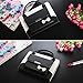 GEMWON Case for iPad mini 1/2/3/4, Cute Handbag Case for Women,Protective PU Leather Three Angles Holder Cover with Auto Sleep/Wake Function for iPad mini 1/2/3/4 - Black
