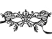 Yontree Halloween Mask Sexy Lace Mask for Masquerade Party Fancy Dress
