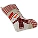 Wewill Classic Christmas Stockings Set of 2 Santa Snowman Xmas Decor Party Favor for Family, 17-Inch (Style 2)
