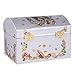 Broadway Gifts Silver and White Fairy Ballerina Swan Lake Music Jewelry Box
