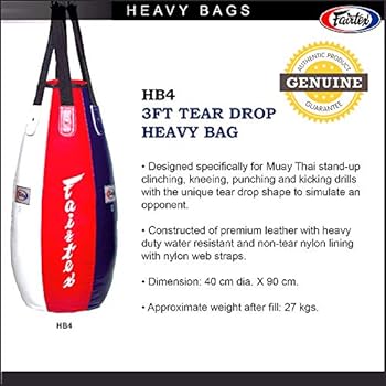 fairtex standing heavy bag