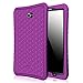 Fintie Silicone Case for Samsung Galaxy Tab A 10.1 (2016 NO S Pen Version), Honey Comb Series Light Weight Shock Proof Cover Anti Slip Kids Friendly for Tab A 10.1 Inch (SM-T580/T585/T587), Purple