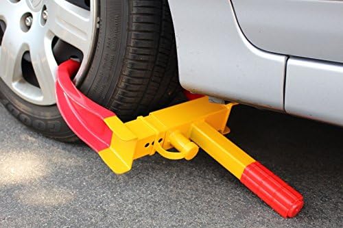 Wheel Lock Clamp Boot Tire Claw SUV RV Trailer Auto Car Truck Anti-Theft Towing
