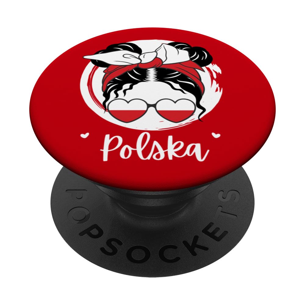 Polska, Polish Girl, Polska Dziewczynka, Poland, Poland Flag PopSockets Swappable PopGrip