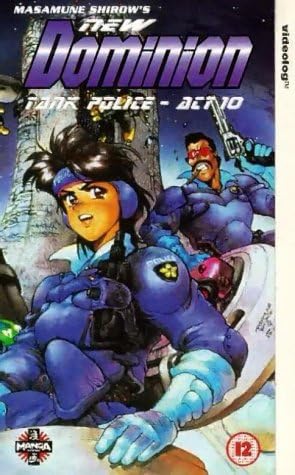 New Dominion Tank Police Act 10 Vhs Rei Sakuma Toni Barry