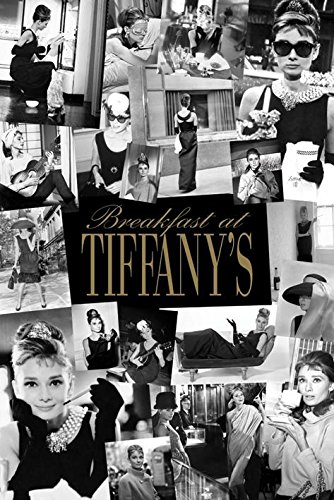 Audrey Hepburn Breakfast at Tiffanys Poster 24x36