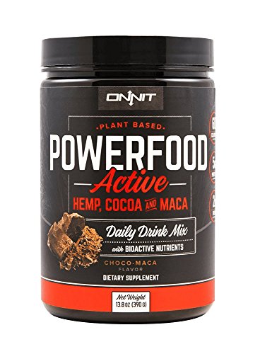 Onnit powerfood active - chocomaca (390 gram tub)