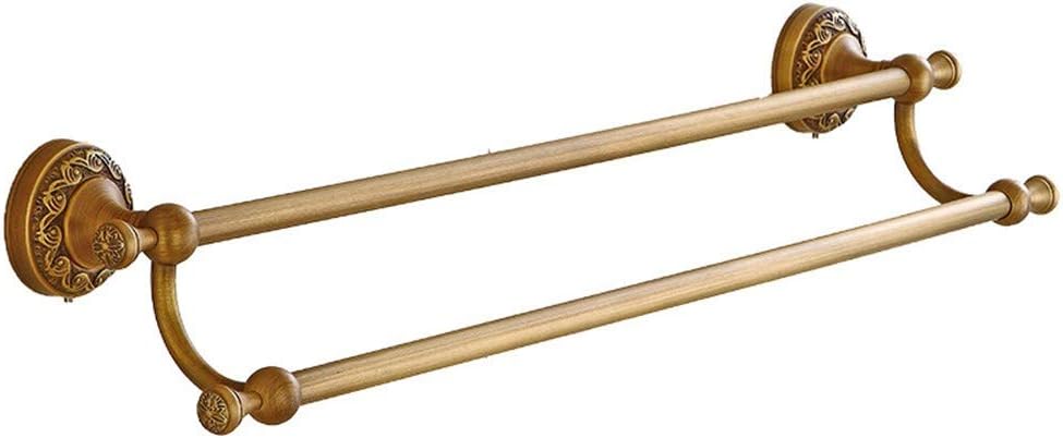 Slnglik Cuarto De Baño Toallero Estante Vintage Tallado Barra ...