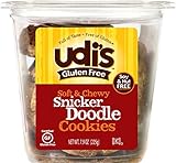 Udi's Gluten Free Snickerdoodle Cookies, 8 Oz [2 Pack]