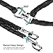 Peteast Double Dog Leash, Dual dog leash 360° Swivel Durable No Tangle & Soft Handle Dog Leashes with waste bags dispenser for Two Dogs