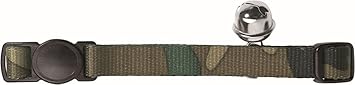 Hunter Katzenhalsband Camouflage Nylon Sicherheit Click, grün