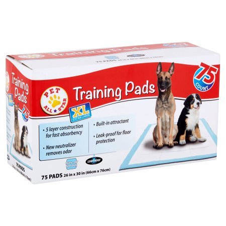 Pet All Star Extra Large Training Pads, 75 count