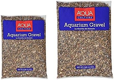 Aqua Culture Small Pebbles Aquarium Gravel 10 lb 2 Pack