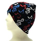Colorful Music Note Beanie Ski Hat Cap