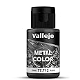 Vallejo - Metal Color | Steel 32 ml (1.08 fl.oz.) | Faithfully Reproduce Different Metallic Finishes