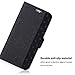 ProCase iPhone Xs Case iPhone X Case, Folio Folding Wallet Case with Card Holder, Flip Cover Protective Case for 5.8 inch Apple iPhone Xs (2018) / iPhone X (2017) -Black
