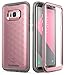 Clayco Case for Samsung Galaxy S8 Plus, [Hera Series] Full-Body Rugged Case with Built-in Screen Protector for Samsung Galaxy S8 Plus (2017 Release) (Rosegold)