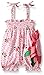 Mud Pie Baby Girl One Piece Bubble, Multi, 0-3 Months