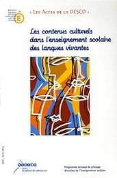 Les  contenus culturels dans l'enseignement scolaire des langues vivantes
