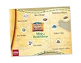 The Miracle of Jesus: Map of Bethlehem and Sniffer Stickers Set (50-Pack)