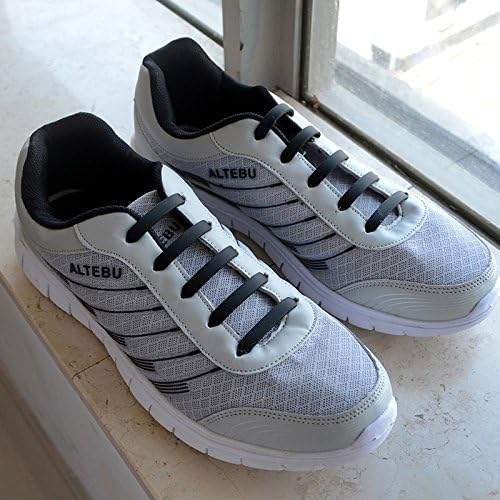 14PCs/pack No Tie Elastic Shoelaces Silicone Shoe Lace Unisex Elastic Sport All Running Sneakers Luminous Fit Strap Men Women