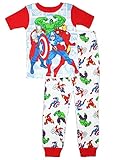 Marvel Avengers Little Boys Toddler Cotton Pajama Set