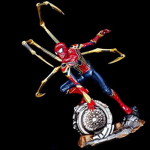 Iron Spider-Man Heroes Expedition Hand Doll Model Vinyl Statue Car Decoration Gift Children's Toys Gift – 2019