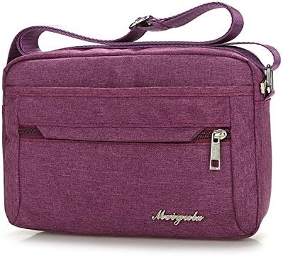 TESOON Outdoor Slim Close Fitting Waist Bag Purple