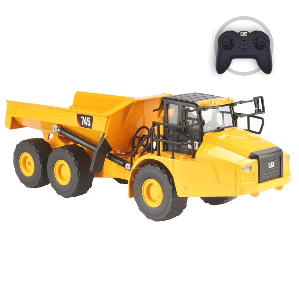 Photo 1 of ** SOLD AS IS NO REFUND/RETURN** SEE COMMENTS!
Diecast Masters 1:24 Scale Radio Control Caterpillar 745 Articulated Truck - 25004 - Fully functioning with Sound & Light Functions - Dump Bed and Wheel Movements - Radio Control Series