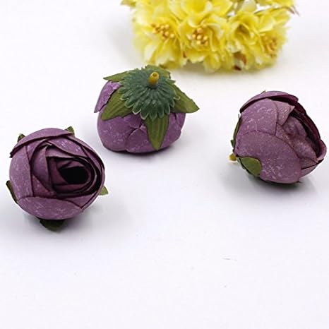 Buy Pinkdose Purple Silk Tea Bags Fake Rose Flowers Cheap