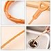 B1ST Drain Auger Drain Snake for Toilet Sewer Sink Snakes Plumber Cleaner Closet Drum Plumbing Auger Tool Clog Remover Pipe Cleaners for Bathroom Metal Spring-Steel Black
