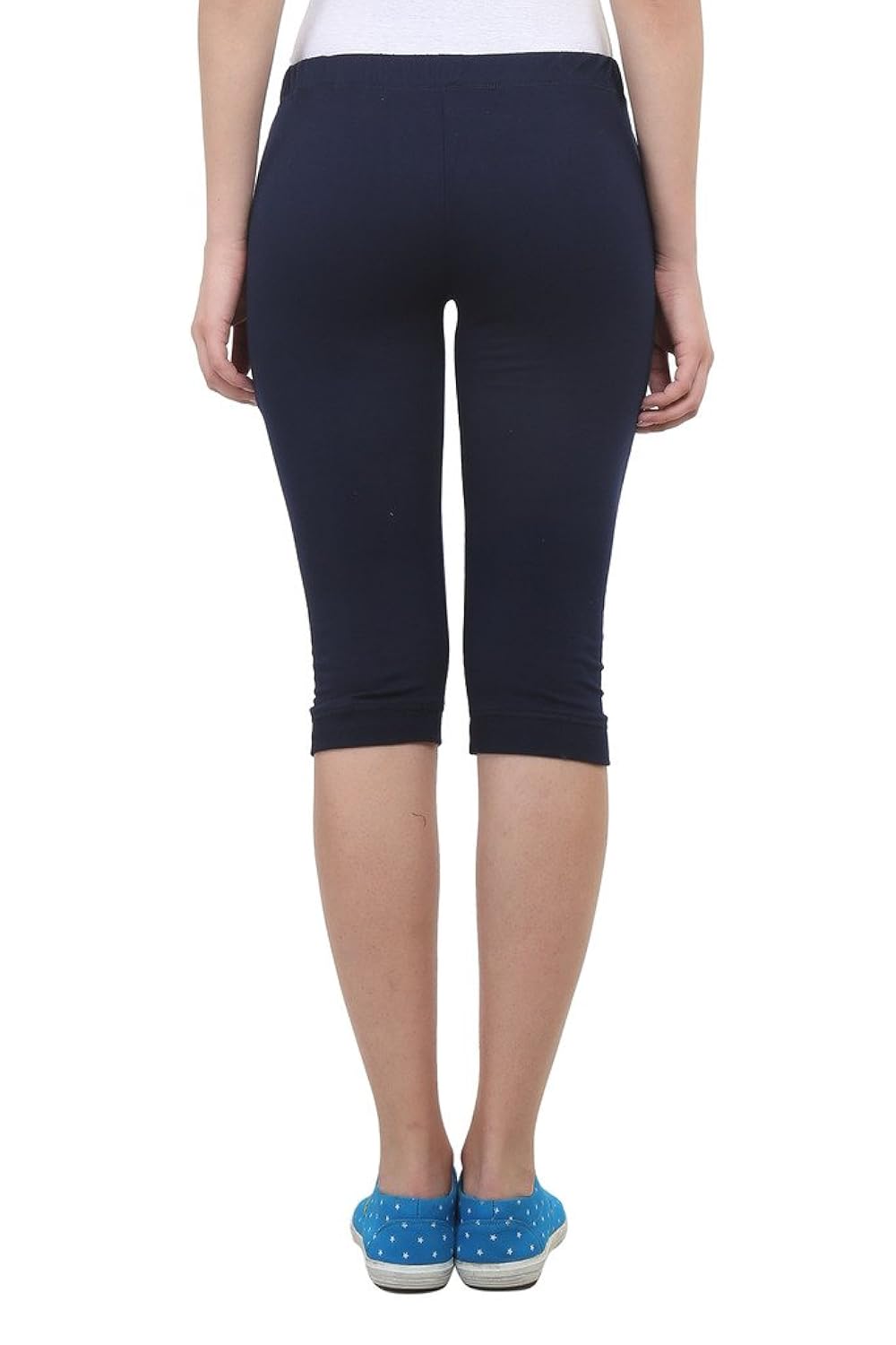 vimal black cotton blend trackpant for women