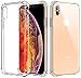 Matone for iPhone XS Case, for iPhone X Case, [Crystal Clear] Slim Protective Scratch Resistant Shock Absorption Bumper Soft TPU Case Cover for Apple iPhone XS (2018)/iPhone X (2017)
