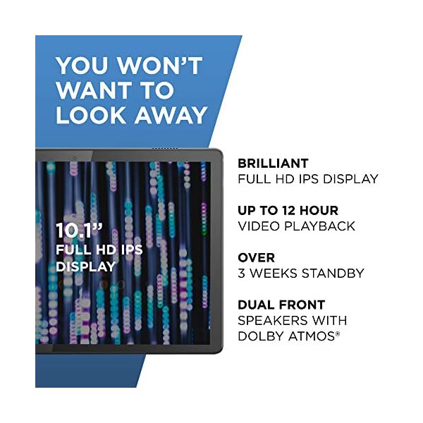 Lenovo-Tab-M10-101-Inch-HD-Tablet--Quad-Core-20GHz-2GB-RAM-32GB-eMMC-Android-Pie--Slate-Black Lenovo Tab M10 10.1 Inch HD Tablet – (Quad Core 2.0GHz, 2GB RAM, 32GB eMMC, Android 10) – Slate Black