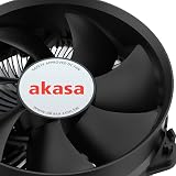 Akasa AK- Low Profile CPU Cooler LGA 1700 64.5mm Height view 2