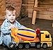 Click N’ Play Friction Powered Jumbo Cement Truck Construction Toy Vehicle for Kids